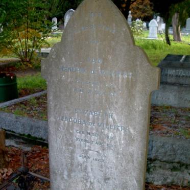 VILLIERS Hendrik, de 1852-1913 &amp; Elizabeth Jacoba 1850-1903