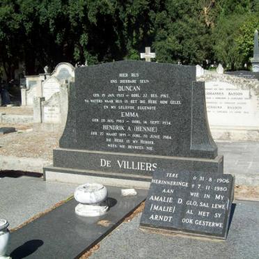 VILLIERS, de :: ARNDT 