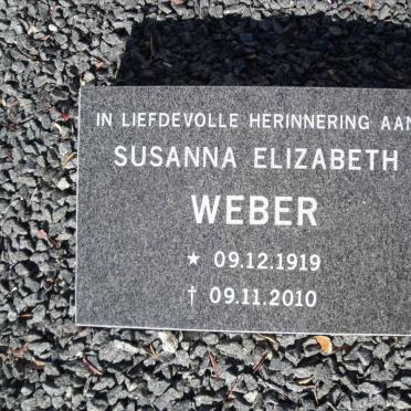 WYK Samuel W., van 1882-1967 &amp; Susanna E. V.D.VIJVER 1882-1961 :: WEBER Susanna Elizabeth 1919-2010