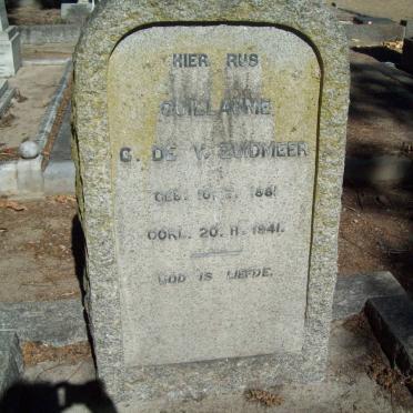 ZUIDMEER Guillaume G. de V. 1881-1941