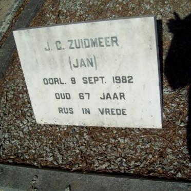 ZUIDMEER J.C. -1931 &amp; Matty C. -1964 :: ZUIDMEER Hermanus -1978 :: ZUIDMEER J.C. -1982 