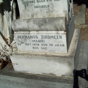 ZUIDMEER Hermanus -1978 