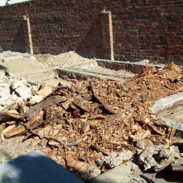 11. Restoration work in progress