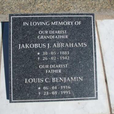 ABRAHAMS :: BENJAMIN