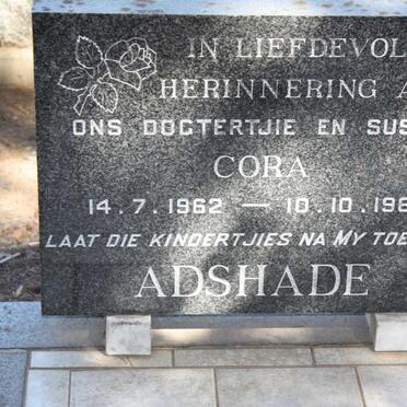 ADSHADE Cora 1962-1968