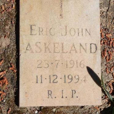 ASKELAND Eric John 1916-1994
