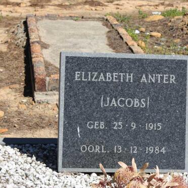 ANTER Elizabeth nee JACOBS 1915-1984