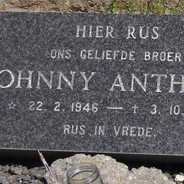 ANTHONY Johnny 1946-1981