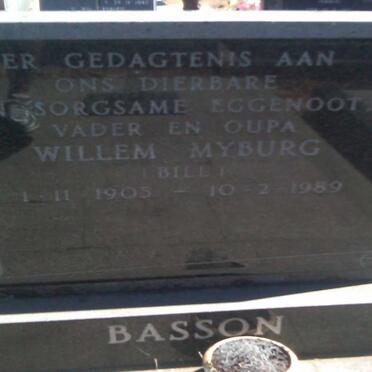 BASSON Willem Myburgh 1905-1989