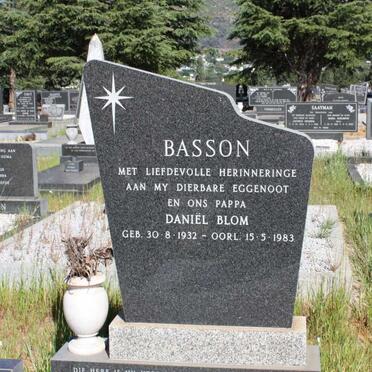 BASSON Daniel Blom 1932-1983