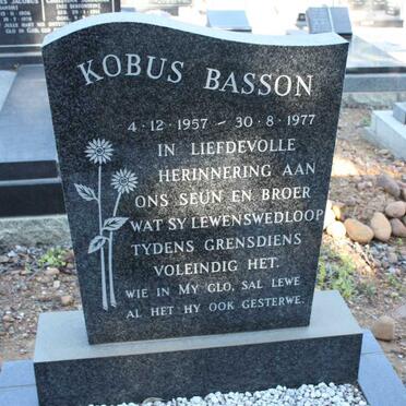 BASSON Kobus 1957-1977