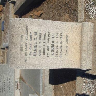 BESTER Daniel C.M. 1902-1051 &amp; Louisa C. 1902-1973