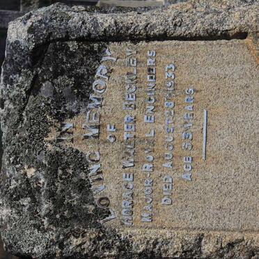 BECKLEY Horace Walter -1933