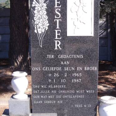 BESTER Alexander 1965-1987