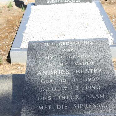 BESTER Andries 1939-1990