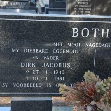 BOTHA Dirk Jacobus 1943-1991
