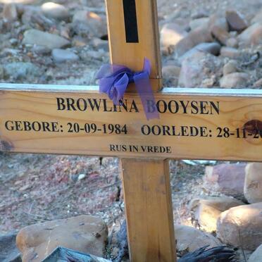 BOOYSEN Browlina 1984-2009