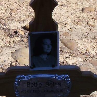 BOTHA Bettie 1932-2010