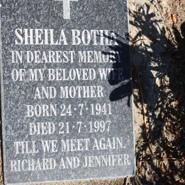 BOTHA Sheila 1941-1997