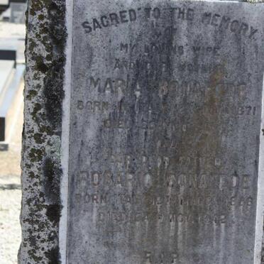 BONAFEDE Rosario 1871-?? &amp; Maria 1888-??