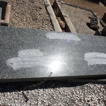 BONAFEDE Vito 1898-1905 :: BONAFEDE Grazia 1930-1986 ::