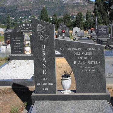 BRAND P.A.J. 1929-1991