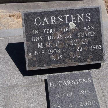 CARSTENS M.J.C. 1908-1983 :: CARSTENS H. 1915-2000