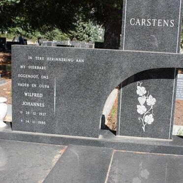 CARSTENS Wilfred Johannes 1927-1986