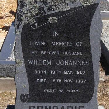 CONRADIE Willem Johannes 1907-1967