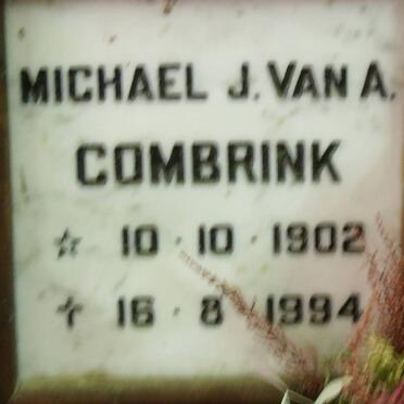 COMBRINK Michael J. van A. 1902-1994
