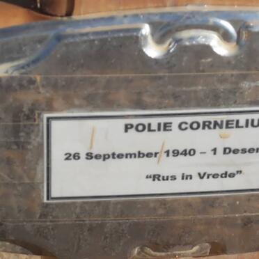 CORNELIUS Polie 1940-2010