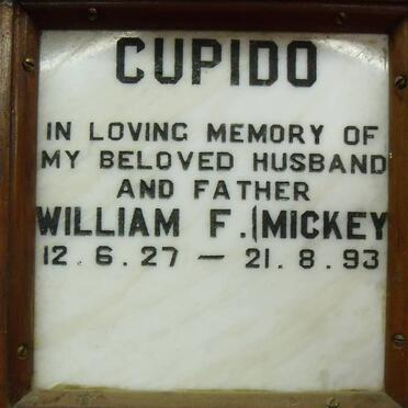 CUPIDO William F. 1927-1993