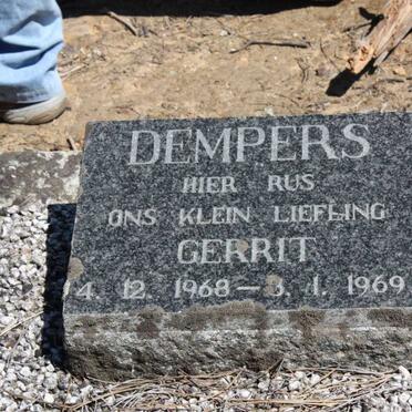 DEMPERS Gerrit 1968-1969