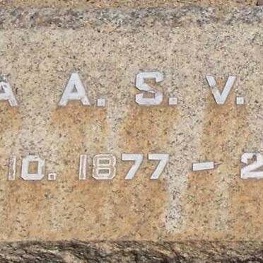 DEVENTER Anna A.S., v. 1877-1954