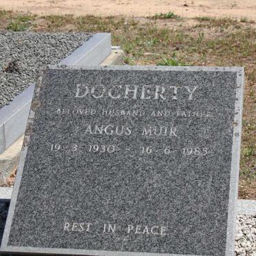 DOGHERTY Angus Muir 1930-1985