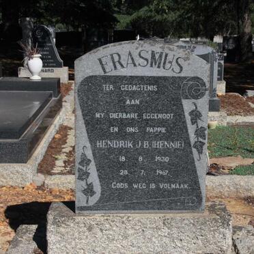 ERASMUS Hendrik J.B. 1930-1967