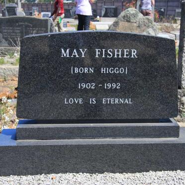 FISHER May nee HIGGO 1902-1992