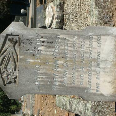 FOBIAN Carl W.F. 1860-1948 &amp; Mary Ann CHANDLER 1860-1938