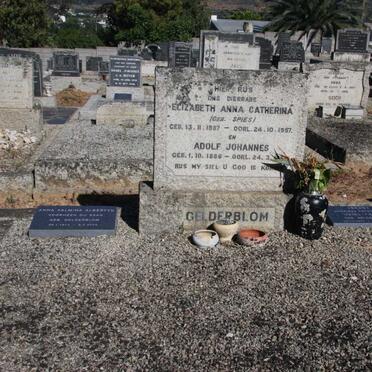 ALBERTYN Anna Salmina voorheen DU RAAN nee GELDERBLOM 1913-2005 :: VERWEY Andriesa Petronella nee GELDERBLOM 192?-