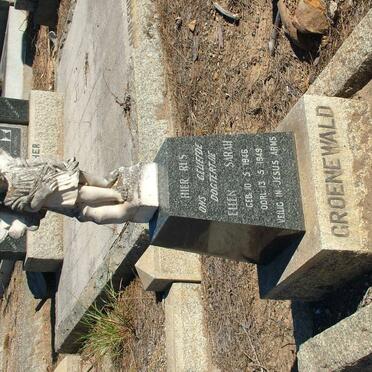 GROENEWALD Ellen Sarah 1946-1949