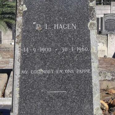HAGEN D.I. 1900-1960
