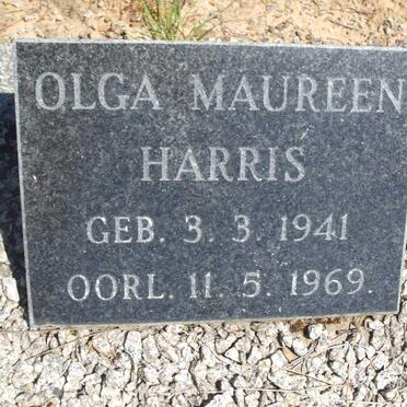 HARRIS Olga Maureen 1941-1969