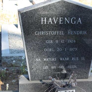 HAVENGA Christoffel Hendrik 1924-1979