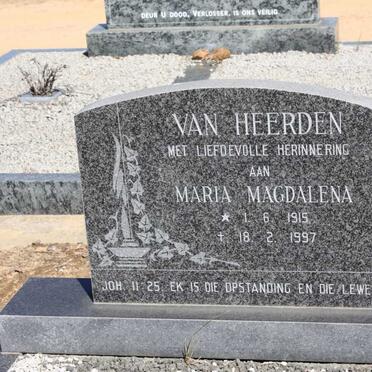 HEERDEN Maria Magdalena, van 1915-1997