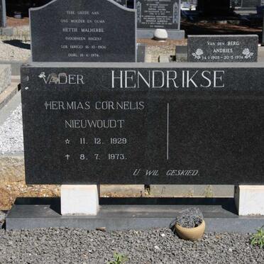 HENDRIKSE Hermias Cornelis Nieuwoudt 1929-1973