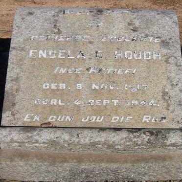 HOUGH Engela E. nee RETIEF 1917-1944