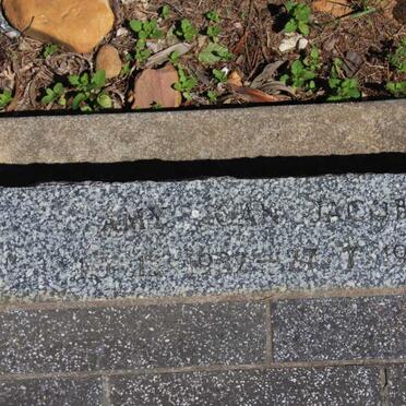 JACOBS Amy Joan 1982-1984