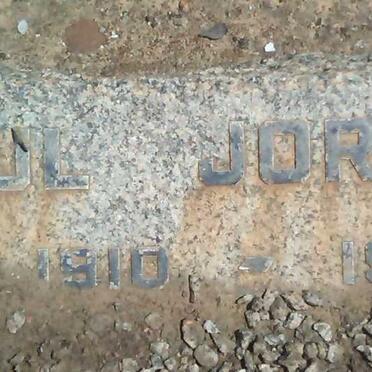 JORDAAN Paul 1910-1961