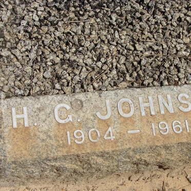 JOHNSON H.G. 1904-1961