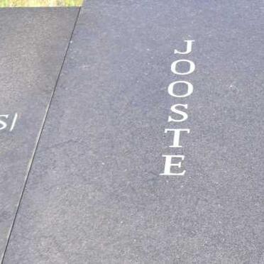 JOOSTE Michiel Jacobus 1905-1985 &amp;  Anna Catharina Philippa 1903-1984